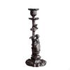 Tabletop Candle Holder Antique Metal VintageStyle Candlestick for Dining Table,