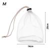 Durable Nylon Mesh Drawstring Bag Multi Purpose Storage Pouch Stuff Sack Home Laundry Bag Outdoor Travel Activity Carrier Pouch