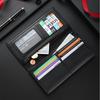 New Fashion Business Men's Wallet Medium To Long Vintage Embossed Large Capacity Handbag Change Card Bag Mobile Phone