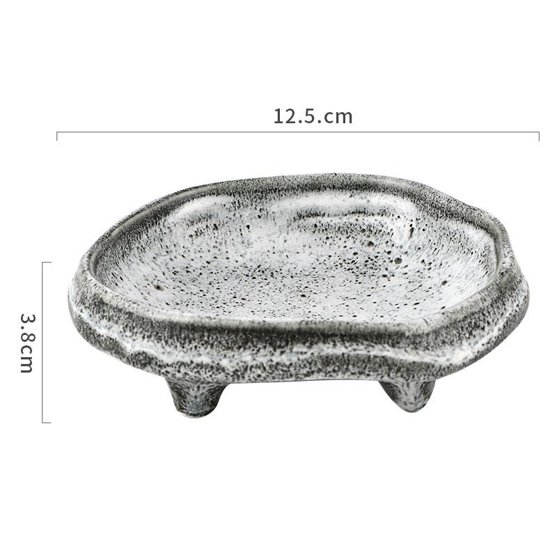Creative Ceramic High Foot Dinner Plate Dessert Plate Snack Plate Salad Plates Spaghetti Plates Restaurant Specialty Tableware
