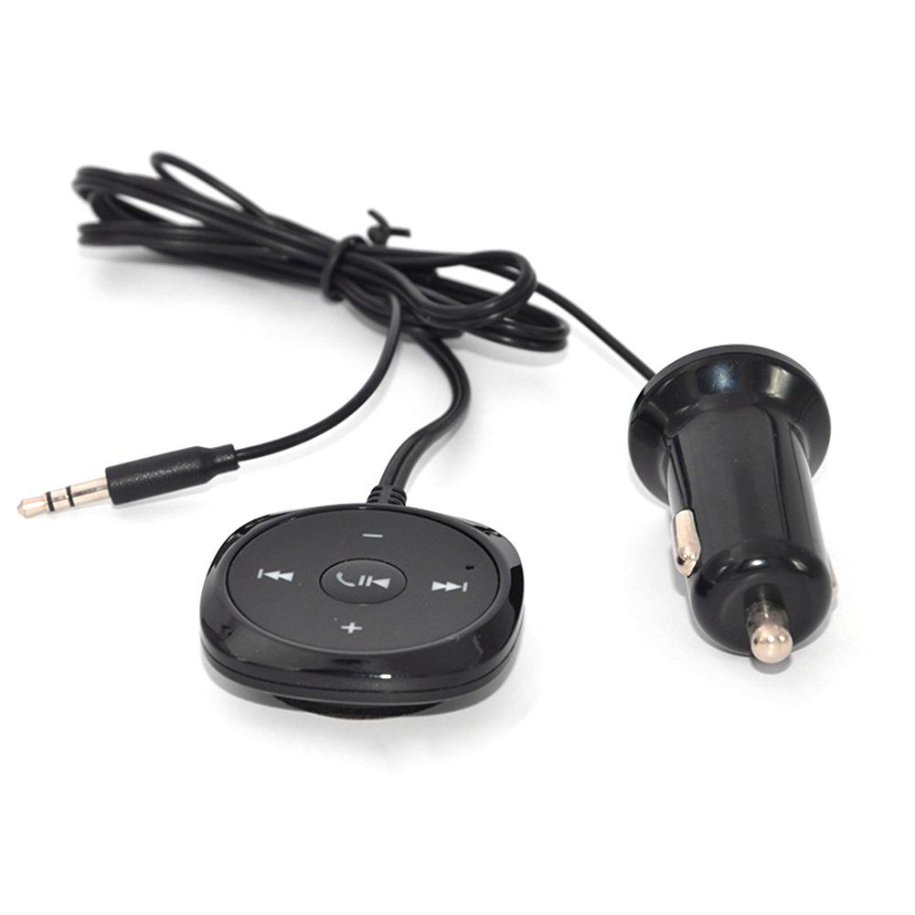 Car Bluetooth-compatible Audio Receiver 3.5mm AUX Bluetooth-compatible Audio Receiver Adapter Handsfree for Smartphone Tablet