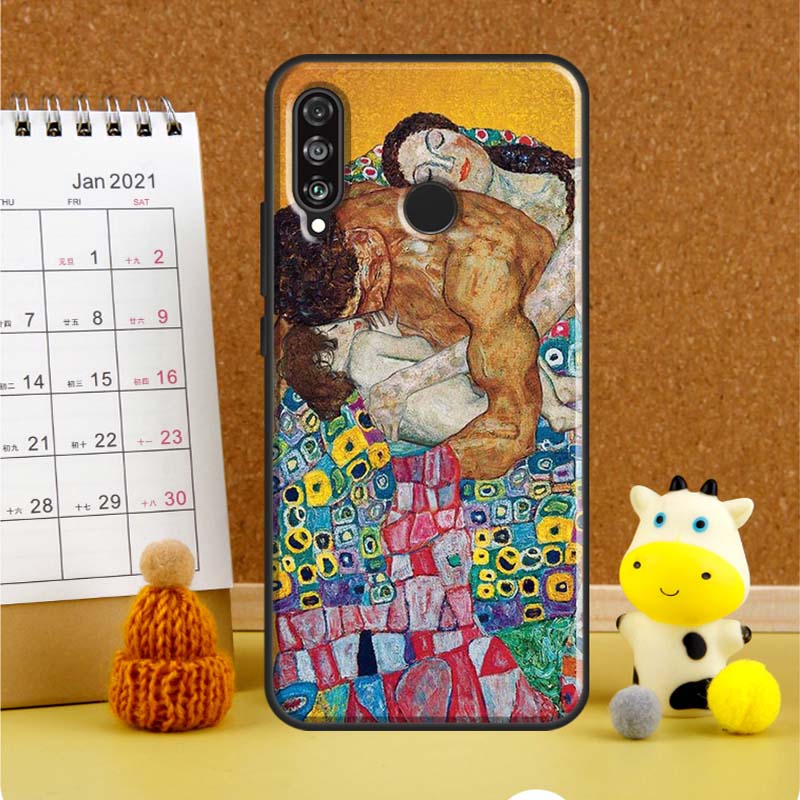 The Kiss Gustav Klimt Painting Case For Huawei P30 Pro P20 P40 Lite Nova 11i 8i 3i 11 9 10 SE 5T Y60 Y70 Y90 Y61 Y91 Cover