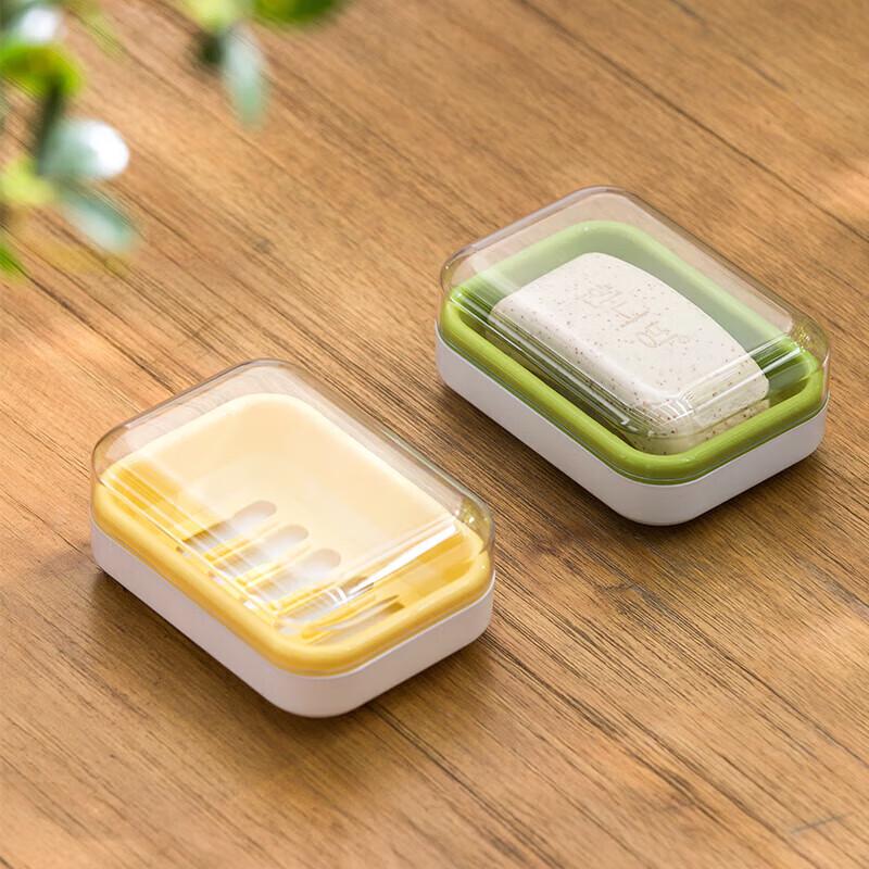 Camellia Pop Soap Box with Lid and Drainer