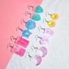 Earrings Pendant Silicone Mold Leaves Heart Shape Epoxy Resin Mold for DIY Necklace Pendant Epoxy Resin Crafts Jewelry Making