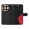 For Xiaomi 15T Pro Leather Phone Case Stand Wallet with Bi-colour Splicing Design
