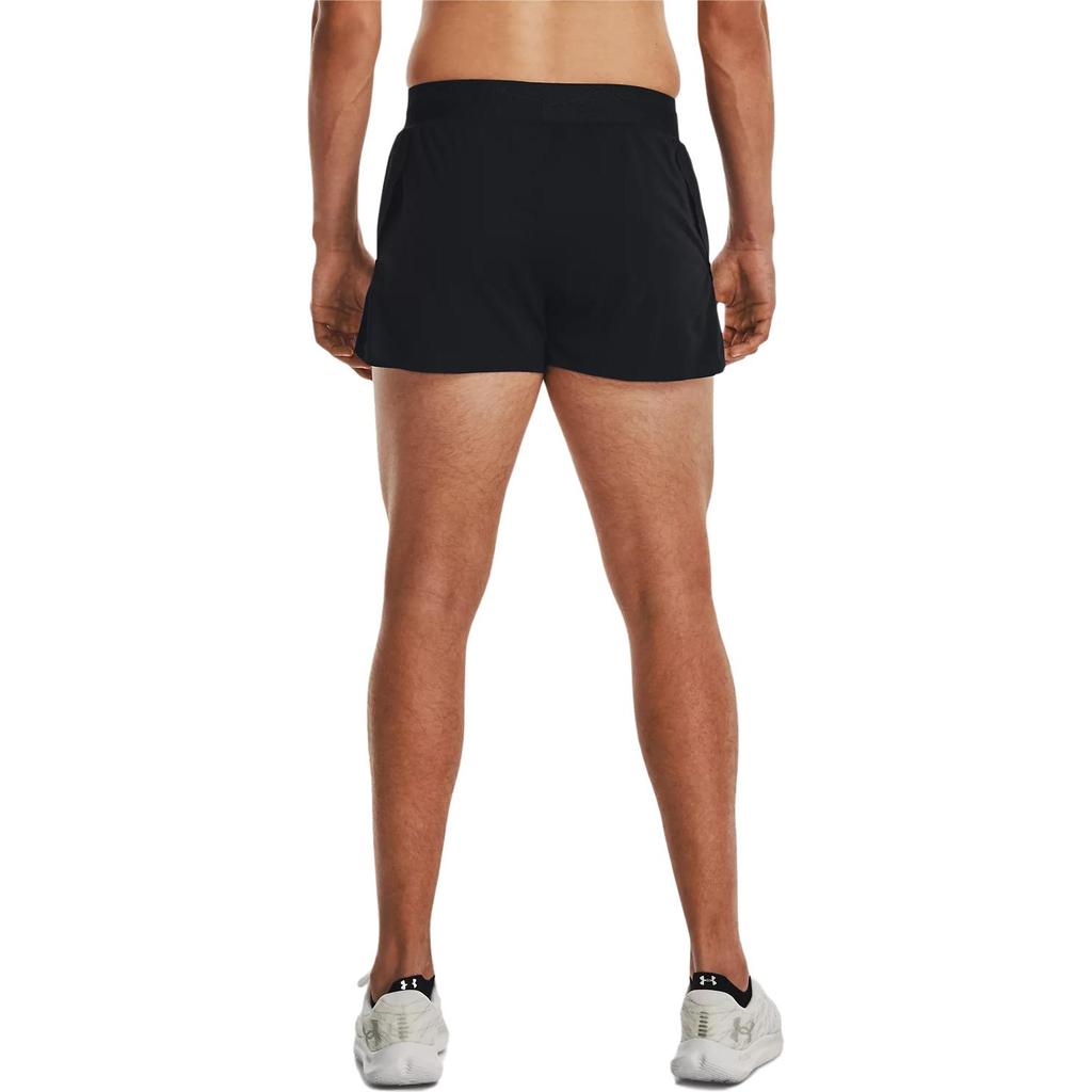 Under Armour Solid Color Elastic Sports Shorts Men Bottoms Black 1377315-001