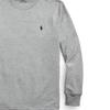 Polo Ralph Lauren Logo Embroidered Solid Color Crew Neck Long Sleeve Sweater Kids sweater Gray 323854677-069