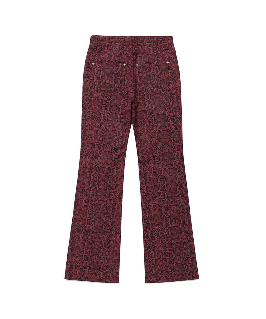 CAVISH Python Bootscut Pants Red(Cv2Dffpa08A)
