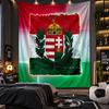 Wandbehang Tapisserie Ungarn Fußball Druck Stoff für Wohnzimmer Schlafzimmer Heimdekoration