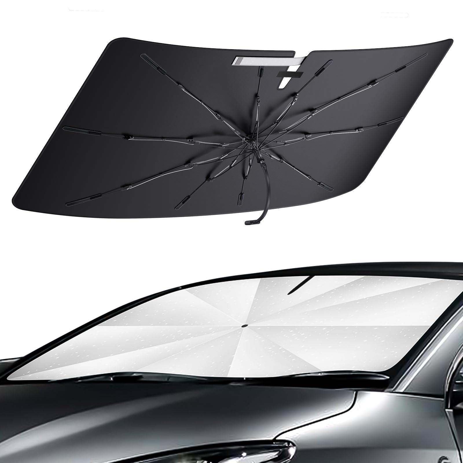 

Передний солнцезащитный козырек для Toyota GR сгибаемый центр УФ 10 стекловолокно автомобиль спящий на солнце жара gr сумка для хранения автомобиля в комплекте [LFOTPP] зонтичного типа Yaris,