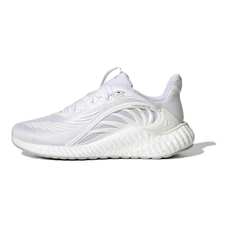 Adidas Alphaboost Cushioning Breathable Low top Running Shoes Unisex White IF3406
