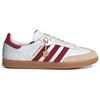 Sporty & Rich X Adidas Samba OG Weiß Core Burgundy Sneaker IF5660