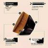 Magic Foundation Brush Set: No. 55 Seamless Petal Design, Non-Absorbent, Portable Makeup Brushes for Flawless Application