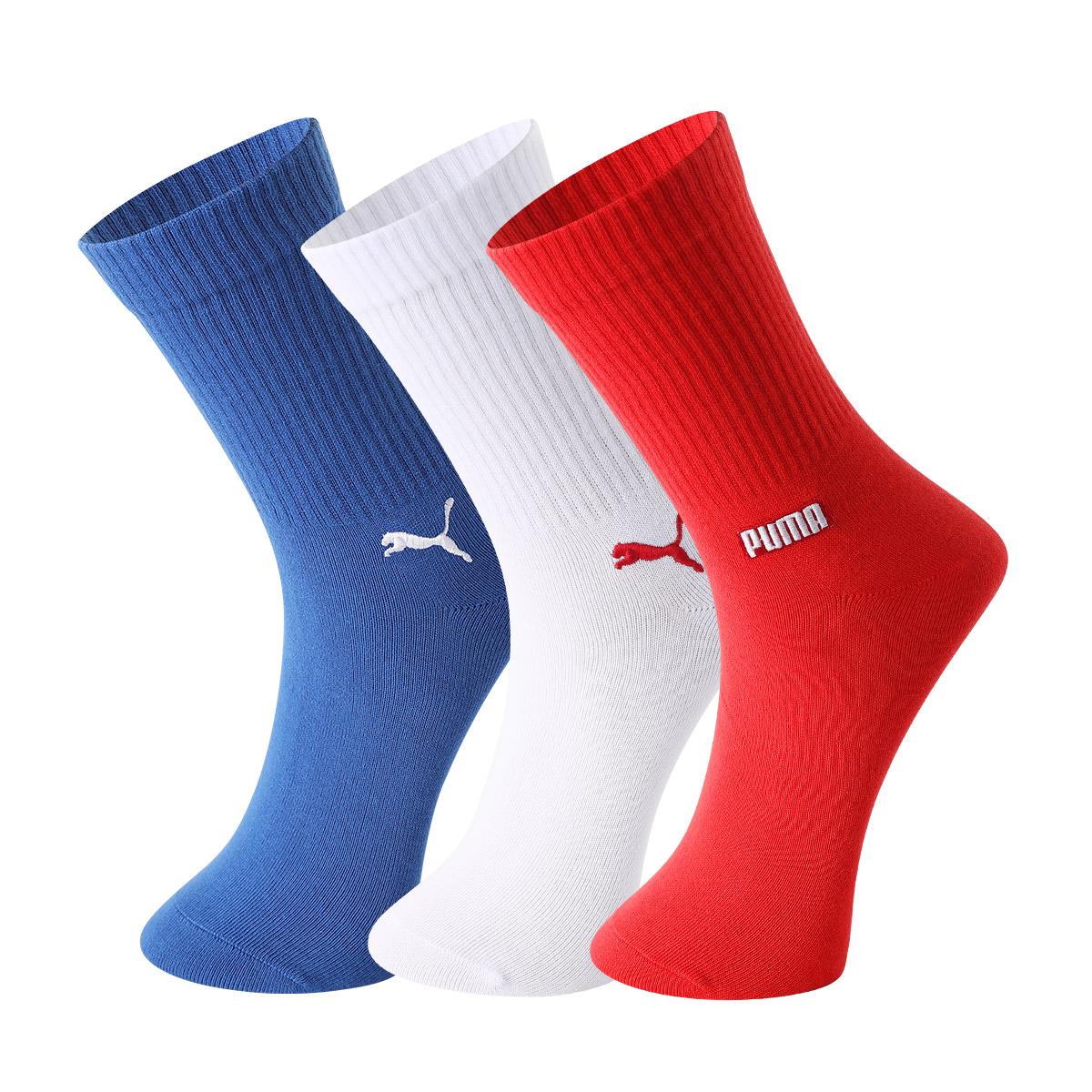 Носки PUMA до колена Унисекс Набор из 3 пар 701226552 23-24