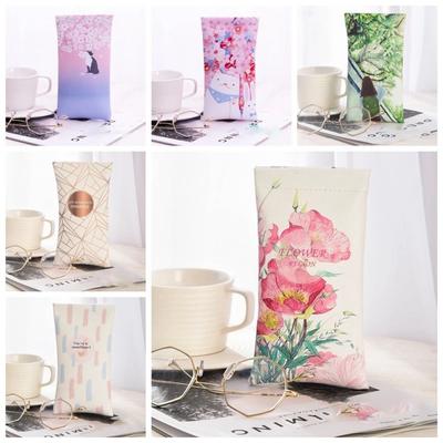 Automatic Closing Sun Glasses Case Soft Lining Glasses Box Sunglasses Protective Cover Girl
