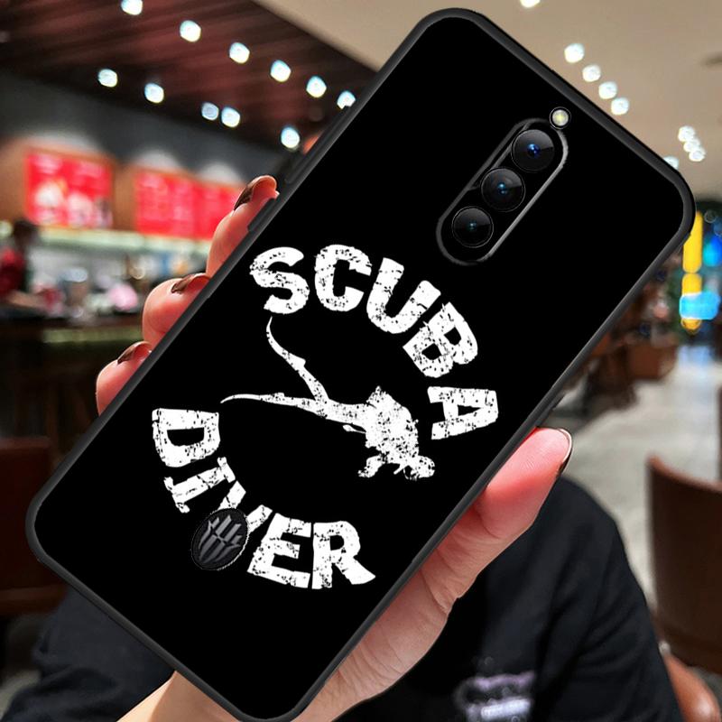Scuba Diver Diving Case For ZTE Nubia Red Magic 10 Air 7 6S 7S Pro Red Magic 11 10 9 8 8S 9S 10S Pro Plus Cover