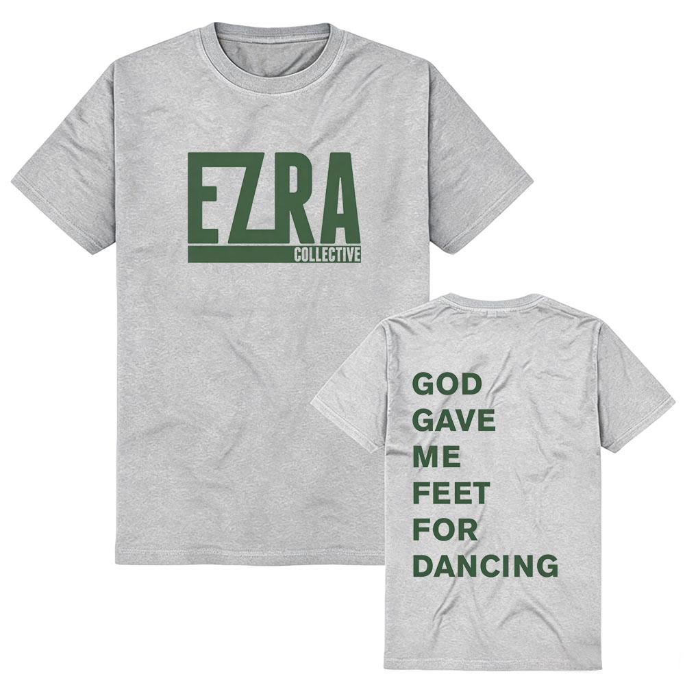 Ezra Collective Hit-Single Mercadoria Vintage High-Street Camisetas Moda Estética Algodão de Alta Qualidade Manga Curta Mulheres homens