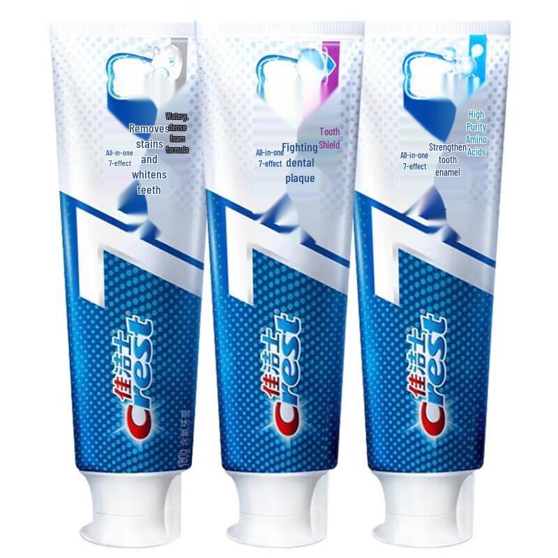 Crest All-in-One 7-Effect Toothpaste Family Pack