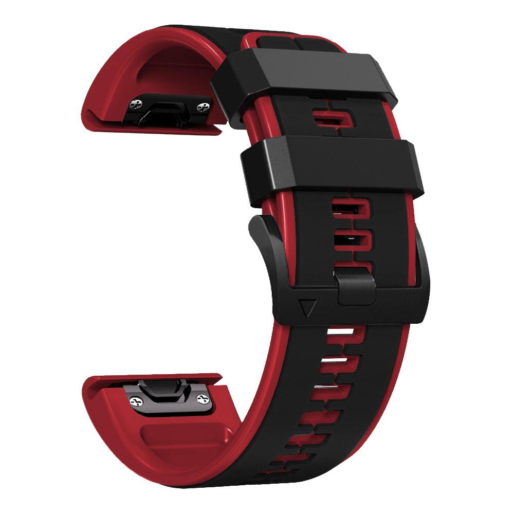 För Fenix 7 7X 6 6X 5 5X Plus Armband, Mk2 Mk2i Sport Silikonklockarmband För Garmin Epix Gen 2/MARQ/Descent G1 Solar/FR 965 955