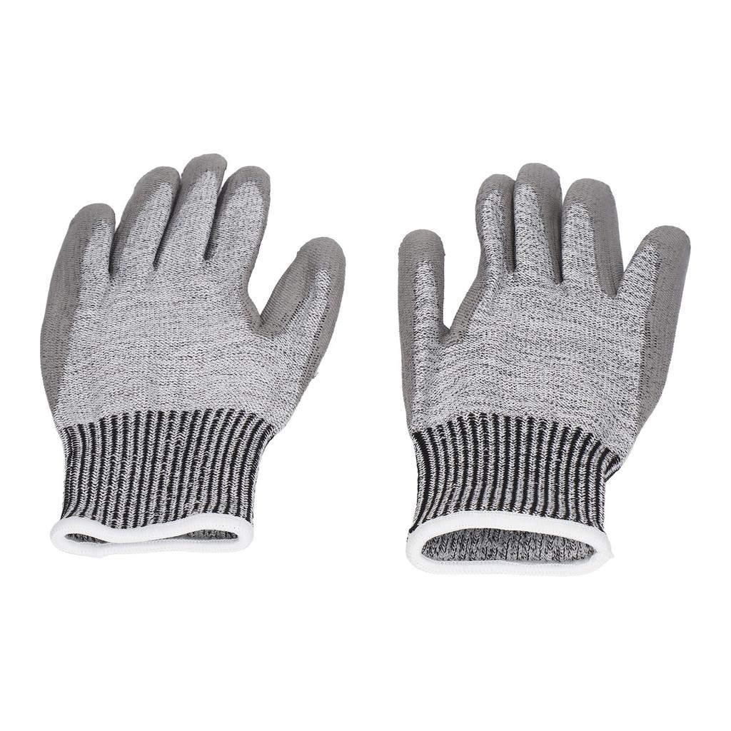 Arbeitshandschuhe Level F Schnittfest PU-beschichtet Atmungsaktiv für Wartung Gartenbau L