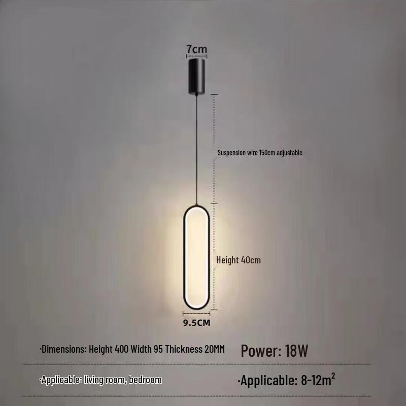 Modern Minimalist Gold Dual-Head Pendant Light