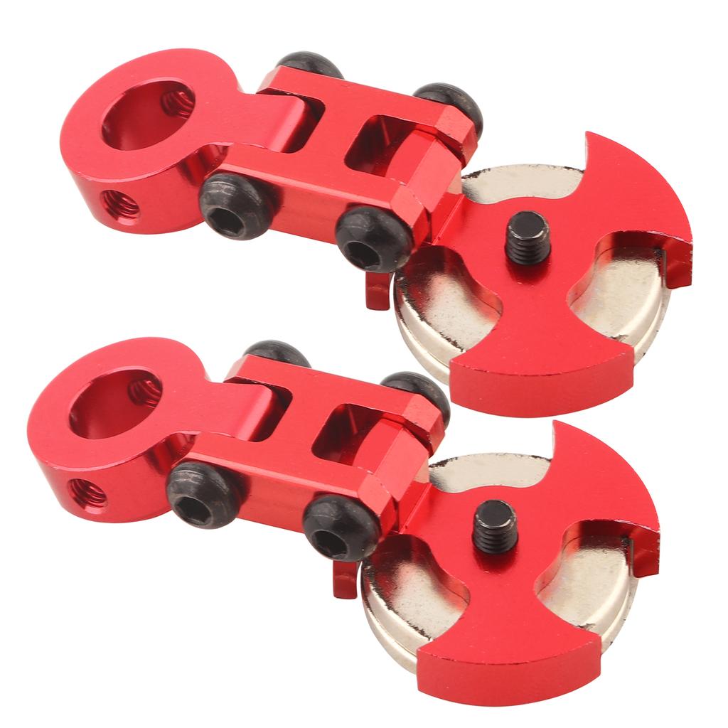 2Pcs Model Vehicle Accessories Metal Magnetic Stealth Body Post Mount for RC Car