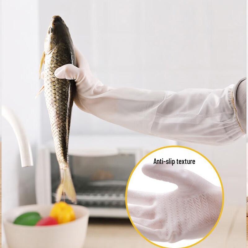 JIAQILI Waterproof Household Dishwashing Gloves