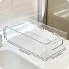 Clear Makeup Organizer Luxury Cosmetic Storage Box Bathroom Dresser Lipstick Deaktop Box Organzier Organizador Maquillaje
