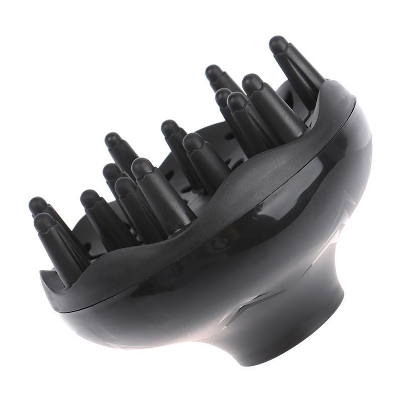 1Pc Hair Diffuser Professional Hair Styling Curl Dryer Diffuser Universal Hairdressing Blower Styling Salon Curly Tool Black