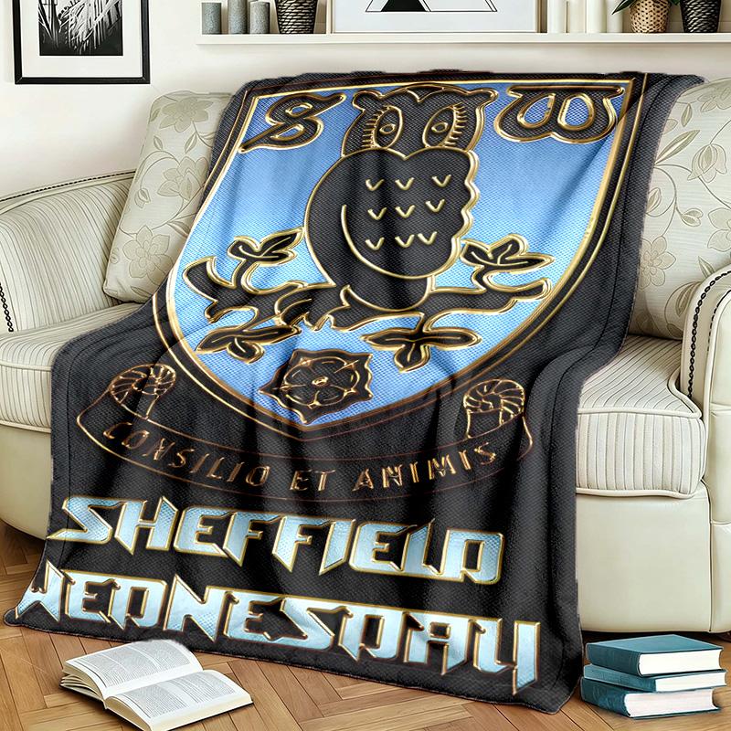 Sheffield Wednesday Football Club Theme Blanket Suitable For Beds Sofas And Camping Perfect For Both Men And Women Comfortable Bedding All Year Round