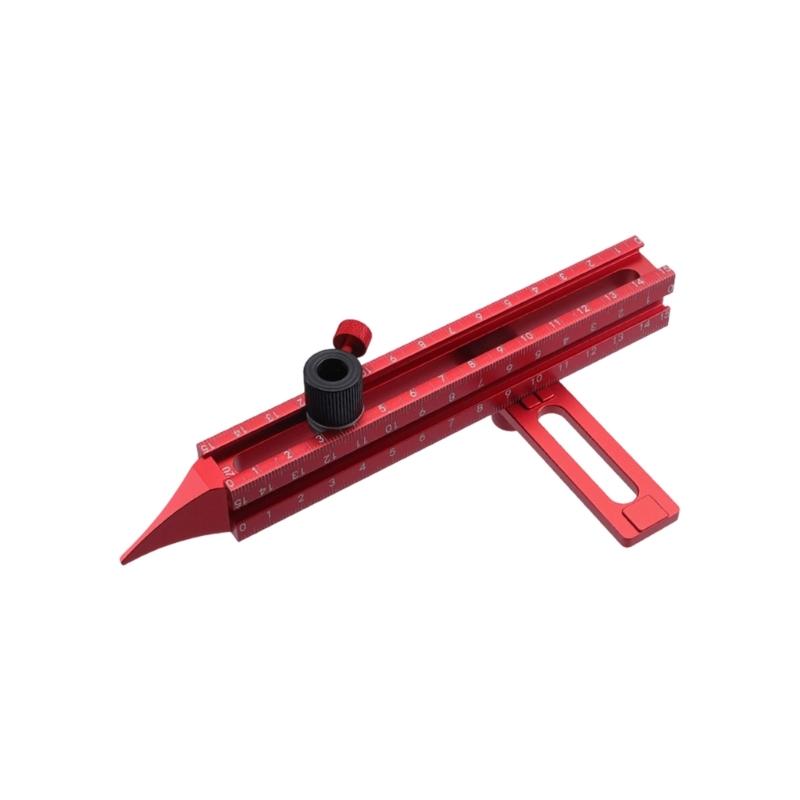 Aluminum Alloy 5kg Magnetic Adhesion Alignment Ruler Measuring Tool 4 Side Design for Construction and DIYer Projects