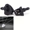 1pcs Durable ABS Black Windshield Washer Nozzles for Suzuki Grand Vitara MK2 Water Spray Jet Replacement