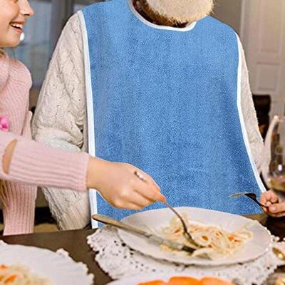 Elderly Aged Senior Citizens Bibs Adults Bibs Waterproof Anti-oil Bib For Elderly Men And Women Machine Washable
