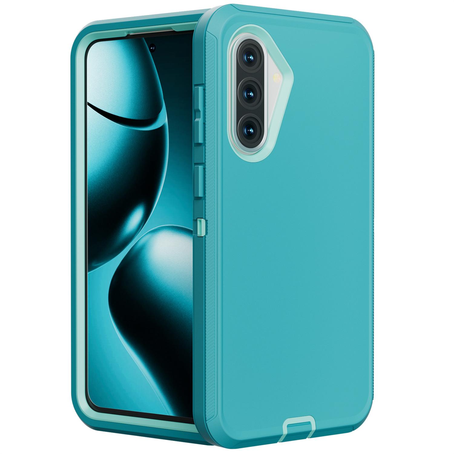 

For Samsung Galaxy A36 5G Case 3 in 1 Detachable Shockproof Anti Slip TPU+PC Phone Back Cover As Shown E
