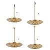 Multifunctional Incenses Stand Base Clip Buddhas Metal Incenses Stick Holders Clip with Ashes Catchers Tray Set