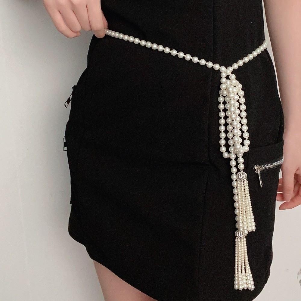Tassel Thin Waist Chain Belt Multilayer Women Body Chain Belt Fashion Body Jewelry  Streetwear