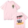Bad Bunny Printed Cotton T Shirt Men's Clothing Casual Fashion Short Sleeved Top Women Harajuku High Quality Street Wear Short Sleeved Shirt