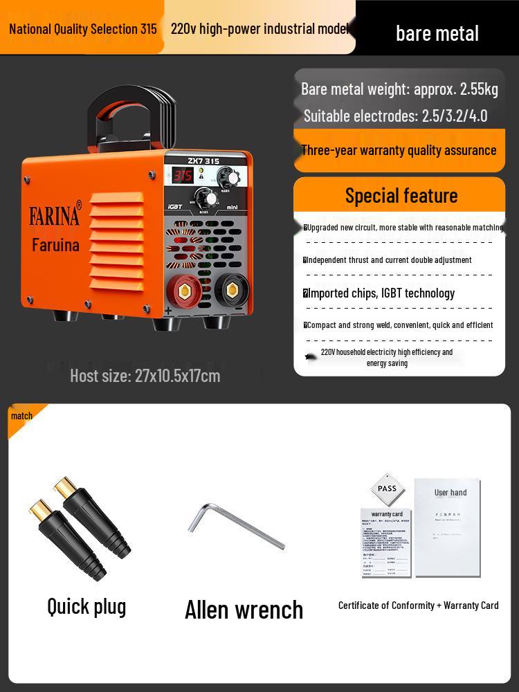 Dual Voltage Handheld Welding Machine: 220V/380V, Portable, Household & Industrial Use, Pure Copper