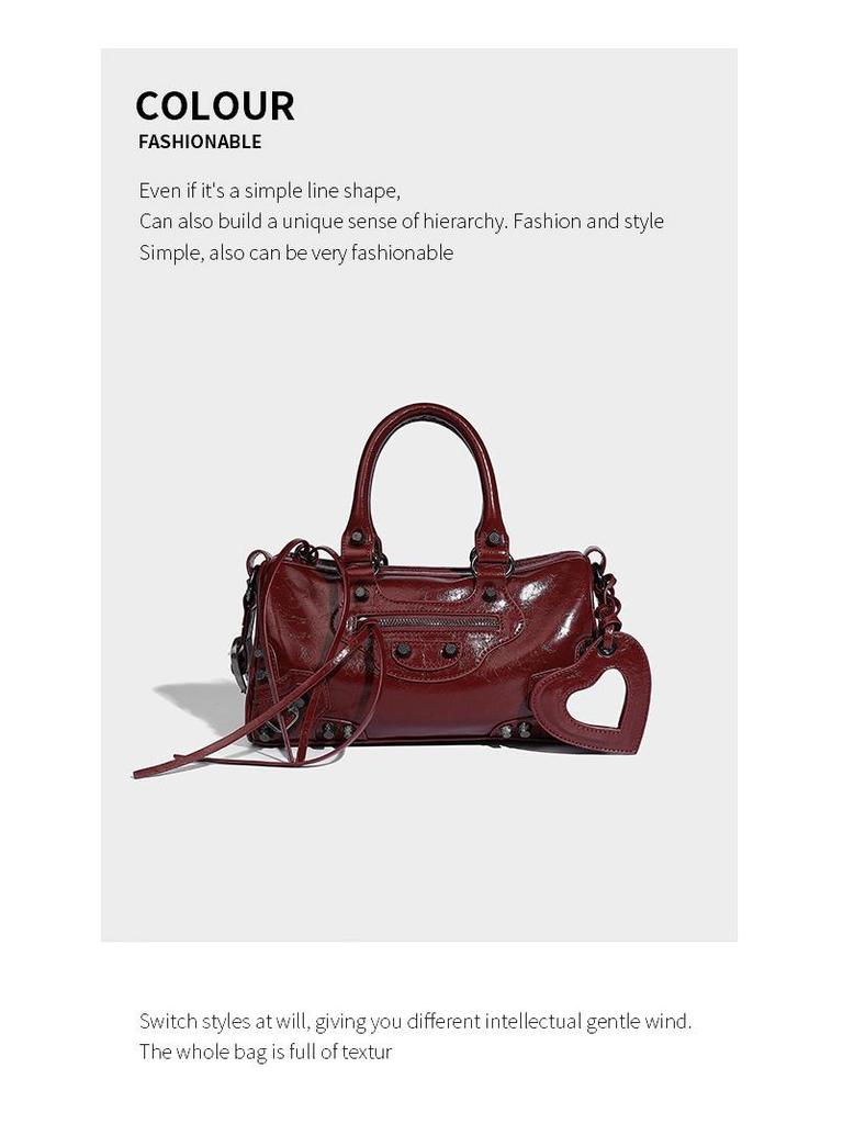 Top-Selling Fashionable High-Capacity Solid Color Crossbody Handbag