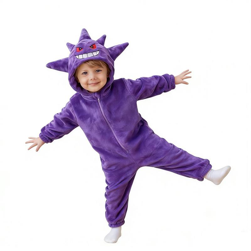 

Purple Monster Ki gu ru mi Baby Onesie Cute Infant Halloween Costume Outfit 59
