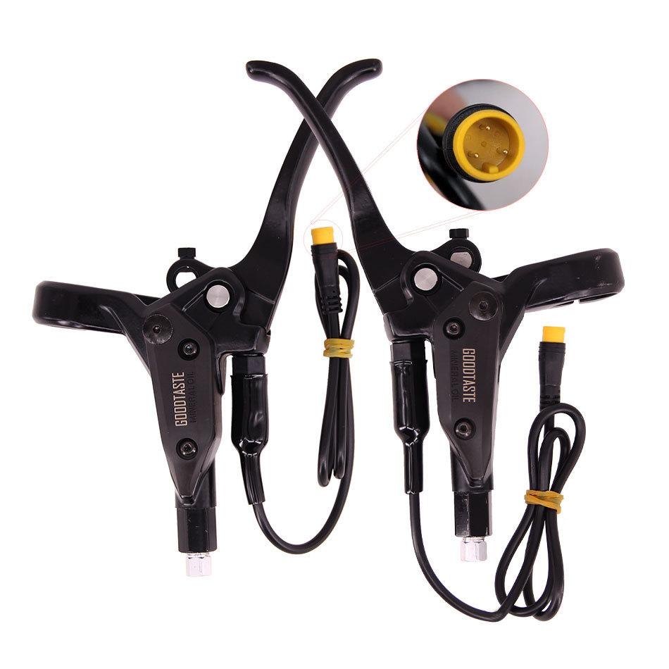 E-Bike Bremshebel 2-Pin 3-Pin Fahrrad Hydraulischer Bremshebel Stromaus schalten Scheibenbremshebel Hydraulischer Griff Elektroroller
