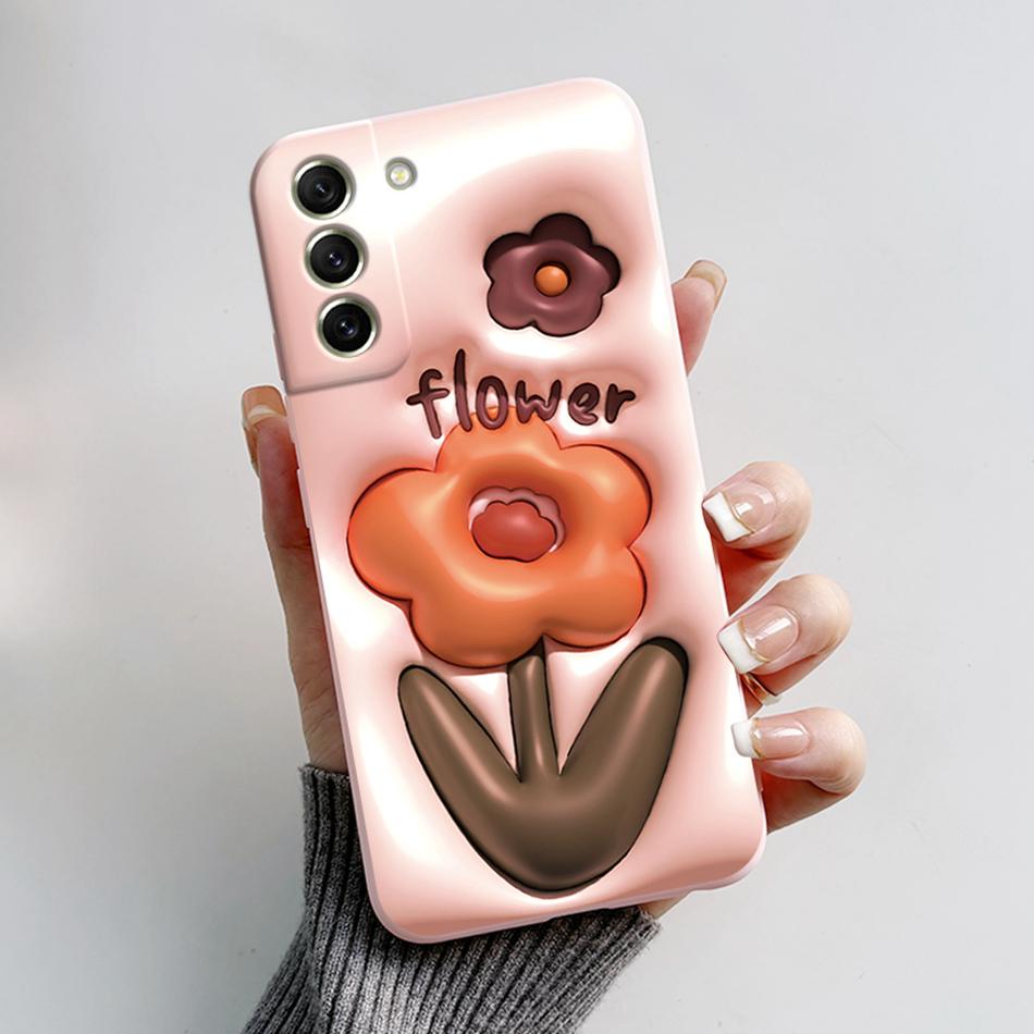 Silicone Case For Samsung Galaxy S21FE Case S21 Ultra 5G Astronaut Phone Case S21 FE Fundas For Samsung S21 Plus S21+ S 21 Cover