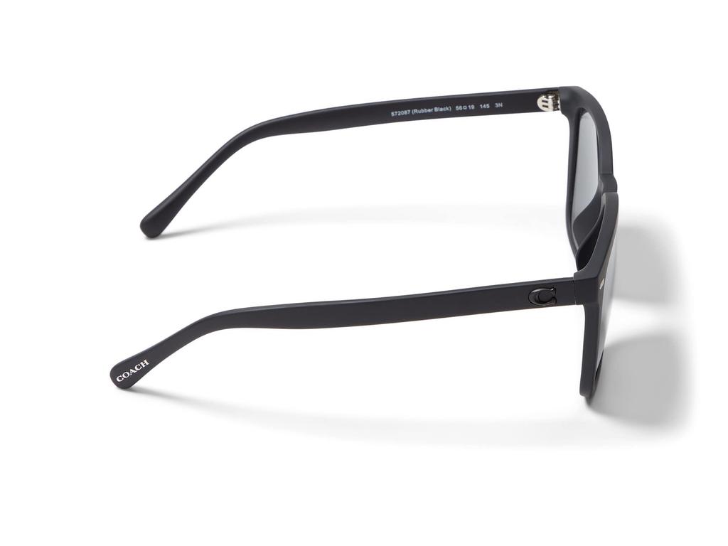 Sunglasses HC8354U CD458 572087 RUBBER BLACK 56 [Coach]