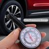 Analog Gauge Tyre Deflation Pointer Pressure Gauge Measurement  Automotive Maintenance