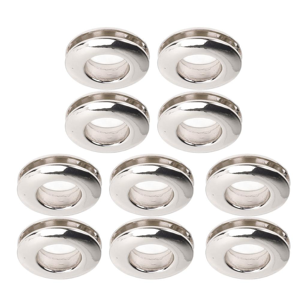 10Pcs Metal Eyelets Kit Shoe Boot Repair Eyelets Alloy for Fabric Leather Belt Paper Crafts Clothes Bag Round