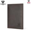 Humerpaul Leather Passport Bag  Large-capacity Multi-shot Function Coin Purse