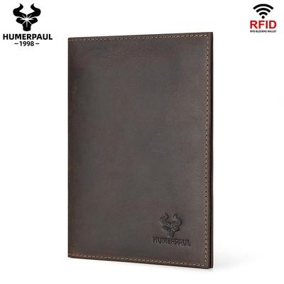 Leather Passport Bag Large-capacity Multi-shot Function Coin Purse