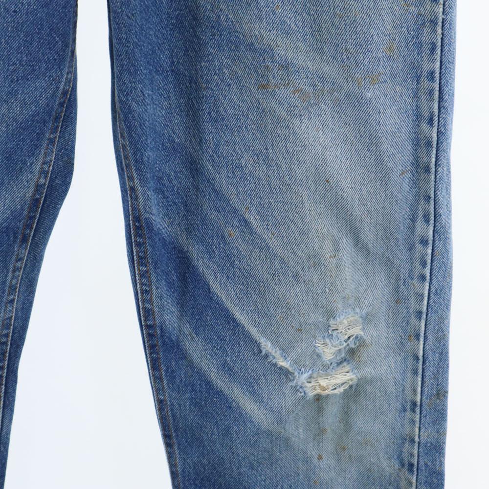 HUNTING WORLD Pantaloni din denim vechi anii '90 Made in Italy W30 Blugi albaștri Bărbați Second-hand