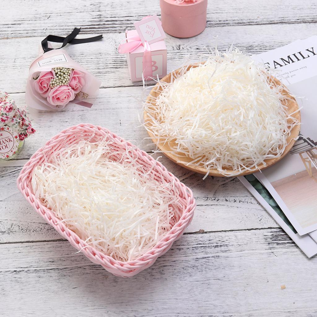 20G Non Toxic Tasteless Lafite Grass Silk Shred Filler for Candy Chocolate Gift Boxes Birthday Anniversary Wedding Valentines