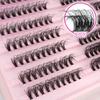 Lashie - Set: Curl Multipack False Eyelashes Cluster (Various Designs)